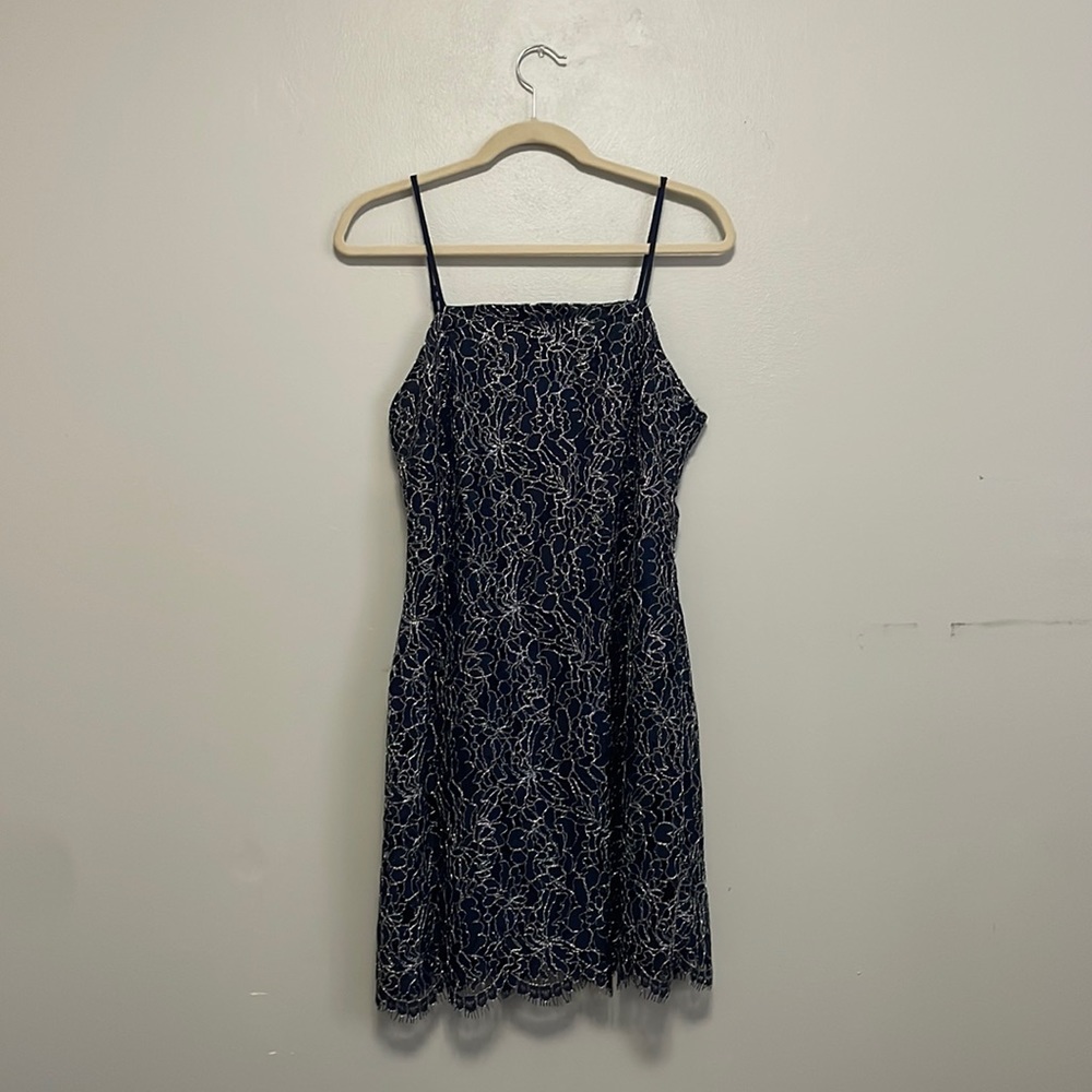 navy blue dress